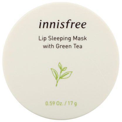 Innisfree, Lip Sleeping Mask with Green Tea, 0.59 oz (17 g)