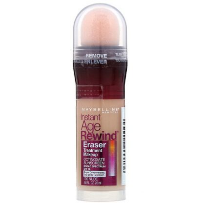 Maybelline, Instant Age Rewind, Eraser Treatment Makeup, 190 Nude, 0.68 fl oz (20 ml)