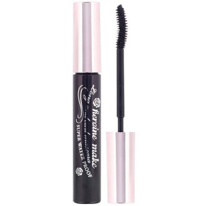 KissMe, Heroine Make, Long & Curl Mascara, Super Waterproof, #01 Super Black, 0.21 oz (6 g)