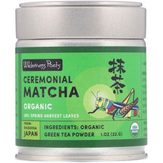 Wilderness Poets, Organic Ceremonial Matcha, 1 oz (22 g)