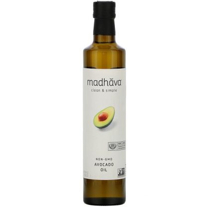 Madhava Natural Sweeteners, Clean & Simple, Avocado Oil, 16.9 fl oz (500 ml)