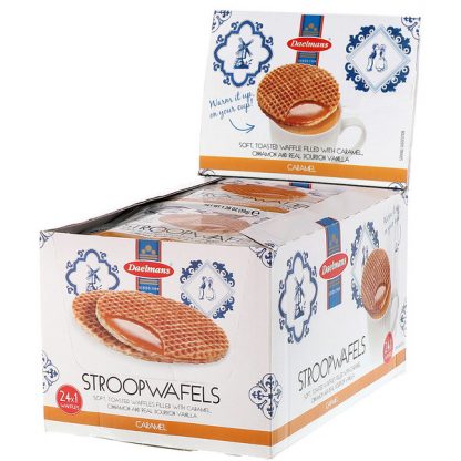 Daelmans, Stroopwafels, Caramel, 24 Waffles, 1.38 oz (39 g ) Each