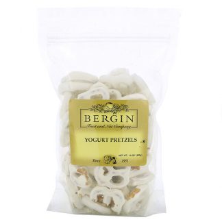 Bergin Fruit and Nut Company, Yogurt Pretzels, 10 oz (283 g)