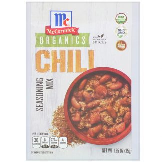 McCormick, Organic Seasoning Mix, Chili, 1.25 oz (35 g)