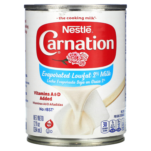 Carnation Milk Evaporated Lowfat 2 Milk 12 Fl Oz 354 Mlsingapore 