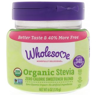 Wholesome, Organic Stevia, 6 oz (170 g)