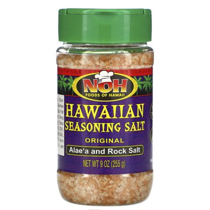 NOH Foods of Hawaii, Hawaiian Seasoning Salt, Original, 9 oz (255 g)