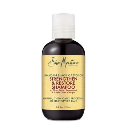 SheaMoisture, Jamaican Black Castor Oil, Strengthen & Restore Shampoo, 3.2 fl oz (94 ml)