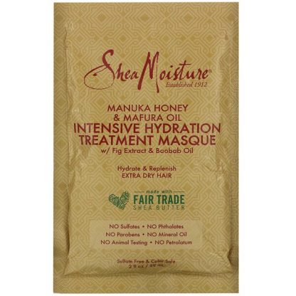 SheaMoisture, Manuka Honey & Mafura Oil Intensive Hydration Treatment Masque, 2 fl oz (59 ml)