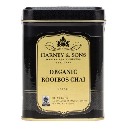 Harney & Sons, Organic Rooibos Chai, Herbal Tea, 4 oz (112 g)