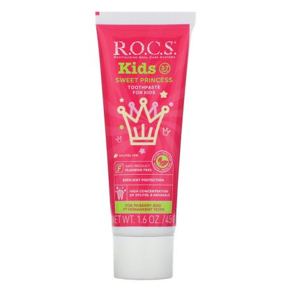 R.O.C.S., Kids, Sweet Princess Toothpaste, 3-7 Years, 1.6 oz (45 g)