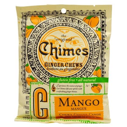 Chimes, Ginger Chews, Mango, 5 oz (141.8 g)