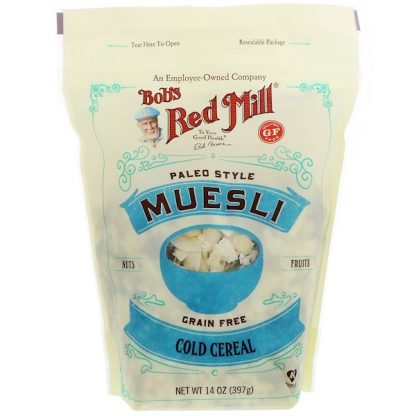 Bob's Red Mill, Muesli, Paleo Style, Gluten Free, 14 oz (397 g)