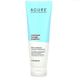 Acure, Vivacious Volume Shampoo, Mint & Echinacea, 8 fl oz (236.5 ml)