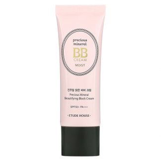 Etude, Precious Mineral BB Cream Moist, SPF50+/PA+++, Vanilla, 1.58 oz (45 g)