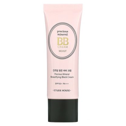 Etude, Precious Mineral BB Cream Moist, SPF50+/PA+++, Vanilla, 1.58 oz (45 g)