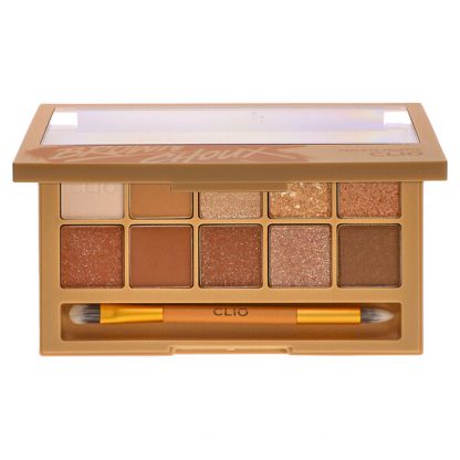 Clio, Pro Eye Palette, 02 Brown Choux, 1 Palette