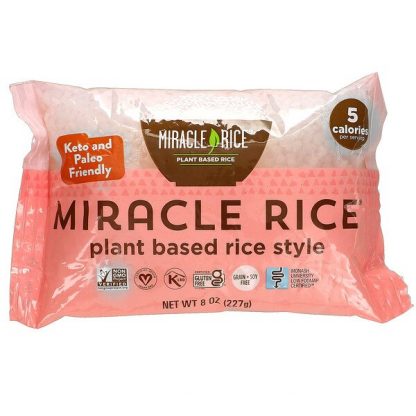 Miracle Noodle, Miracle Rice, 8 oz (227 g)