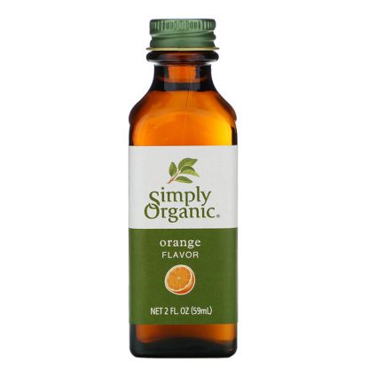 Simply Organic, Orange Flavor, 2 fl oz (59 ml)