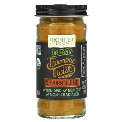 Frontier Co-op, Organic Turmeric Twist, Savory Blend, 2.50 oz (70 g)