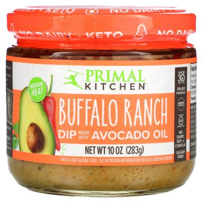 Primal Kitchen, Buffalo Ranch Dip, 10 oz (283 g)