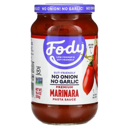 Fody, Premium Marinara Pasta Sauce, 19.4 oz (550 g)