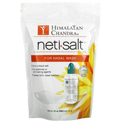 Himalayan Institute, Neti Salt, Salt for Nasal Wash, 1.5 lbs (680.3 g)