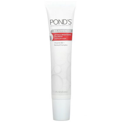 Pond's, Rejuveness, Lifting & Brightening Eye Cream, Fragrance Free, 1 fl oz (29.5 ml)