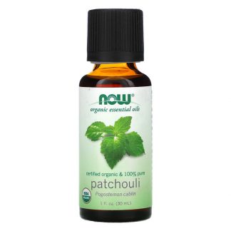 NOW Foods, Organic Essential Oils, Patchouli, 1 fl oz (30 ml)