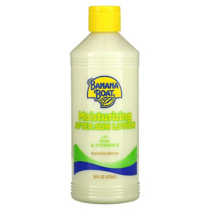 Banana Boat, Moisturizing After Sun Lotion with Aloe & Vitamin E, 16 fl oz (473 ml)