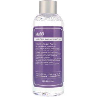 Dear, Klairs, Supple Preparation Unscented Toner, 6.08 fl oz (180 ml)