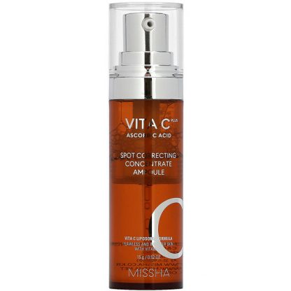 Missha, Vita C Plus, Spot Correcting Concentrate Ampoule, 0.52 oz (15 g)