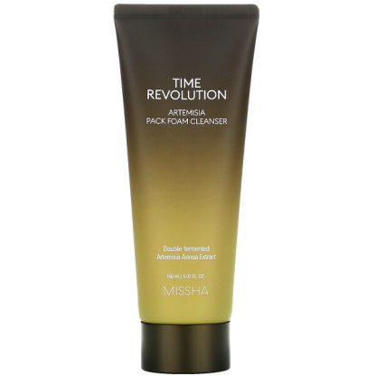 Missha, Time Revolution, Artemisia Pack Foam Cleanser, 5.07 fl oz (150 ml)