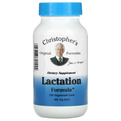 Christopher's Original Formulas, Lactation Formula, 460 mg, 100 Vegetarian Caps