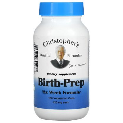 Christopher's Original Formulas, Birth-Prep, Six Week Formula, 420 mg, 100 Vegetarian Caps