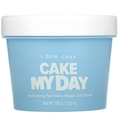 I Dew Care, Cake My Day, Hydrating Sprinkle Wash-Off Beauty Mask, 3.52 oz (100 g)