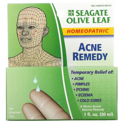 Seagate, Olive Leaf Acne Remedy, 1 fl oz (30 ml)