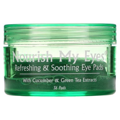 Fran Wilson, Nourish My Eyes, Refreshing & Soothing Eye Pads, 36 Pads