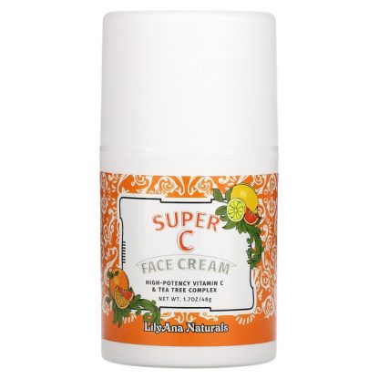 Lilyana Naturals, Super C Face Cream, 1.7 oz (48 g)