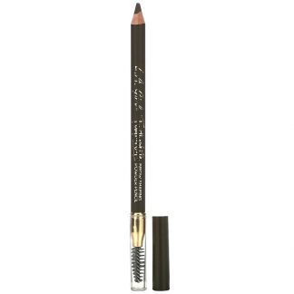 L.A. Girl, Featherlite Brow Shaping Powder Pencil, Dark Brown, 0.04 oz (1.1 g)