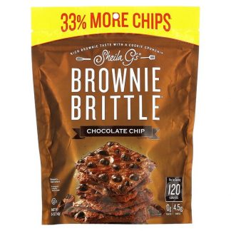 Sheila G's, Brownie Brittle, Chocolate Chip, 5 oz (142 g)