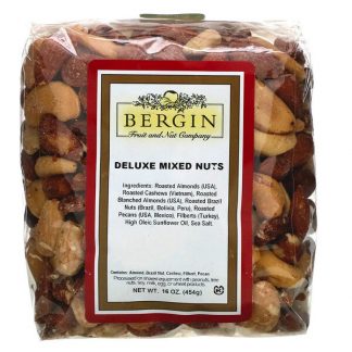 Bergin Fruit and Nut Company, Deluxe Mixed Nuts, 16 oz (454 g)