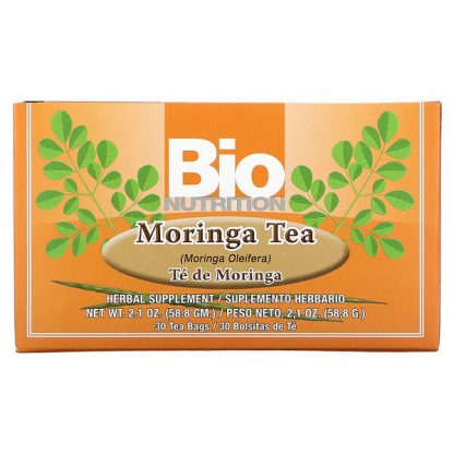 Bio Nutrition, Moringa Tea, 30 Tea Bags, 2.1 oz (58.8 g)