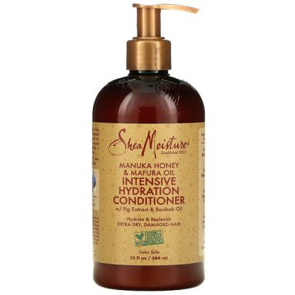 SheaMoisture, Intensive Hydration Conditioner, Manuka Honey & Mafura Oil, 13 fl oz (384 ml)