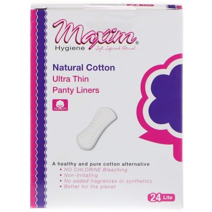 Maxim Hygiene Products, Ultra Thin Panty Liners, Lite, 24 Panty Liners