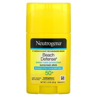 Neutrogena, Beach Defense, Sunscreen Stick, SPF 50+, 1.5 oz (42 g)