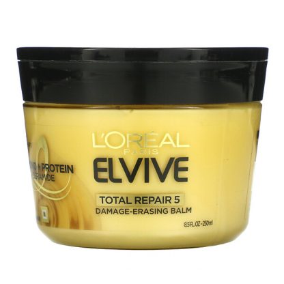 L'Oreal, Elvive, Total Repair 5, Damage-Erasing Balm, 8.5 fl oz (250 ml)