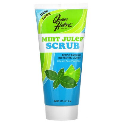 Queen Helene, Mint Julep Scrub, Oily and Acne Prone Skin, 6 oz (170 g)