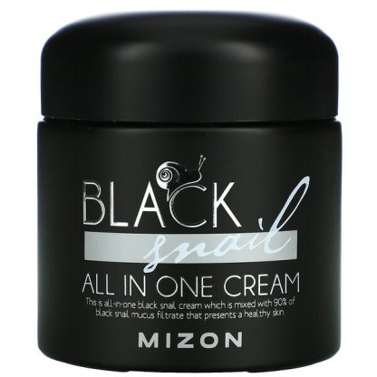 Mizon, Black Snail, All In One Cream, 2.53 fl oz (75 ml)