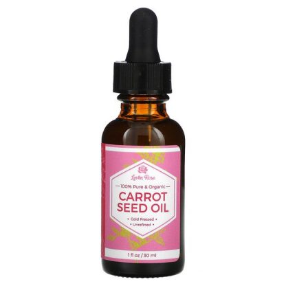 Leven Rose, 100% Pure & Organic, Carrot Seed Oil, 1 fl oz (30 ml)